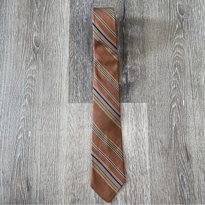 YVES SAINT LAURENT 100% silk necktie YSL vintage tie